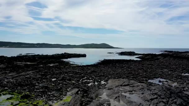 공중에서 보는 산호초의 모습 by Carickfad at Narin Beach by Portnoo County Donegal, Ireland — 비디오
