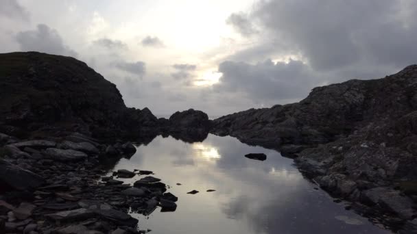 Le littoral de Daros dans le comté de Donegal - Irlande. — Video