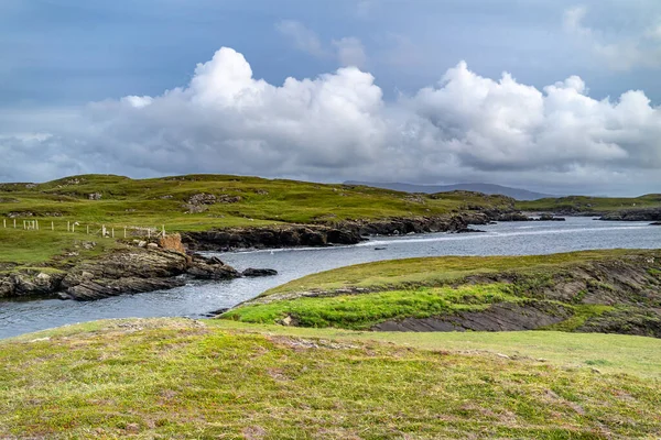 Pobřeží Dawros v hrabství Donegal - Irsko. — Stock fotografie