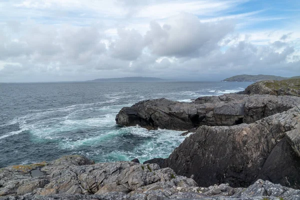 La costa di Dawros nella contea di Donegal - Irlanda. — Foto Stock