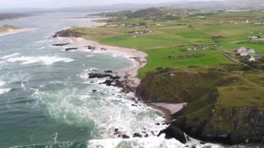 Doagh 'ın hava manzarası, Donegal, İrlanda