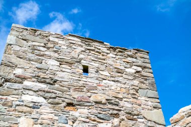 Carrickabraghy Şatosu - Doagh Adası, Inishowen, Donegal Bölgesi - İrlanda