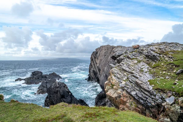 La costa di Dawros nella contea di Donegal - Irlanda. — Foto Stock