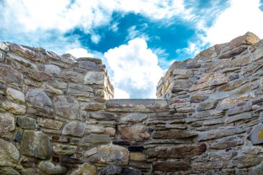 Carrickabraghy Şatosu - Doagh Adası, Inishowen, Donegal Bölgesi - İrlanda