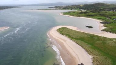 Doagh 'ın hava manzarası, Donegal, İrlanda