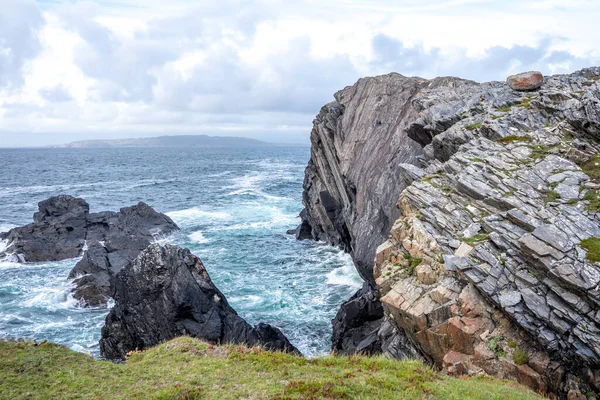 La costa di Dawros nella contea di Donegal - Irlanda. — Foto Stock