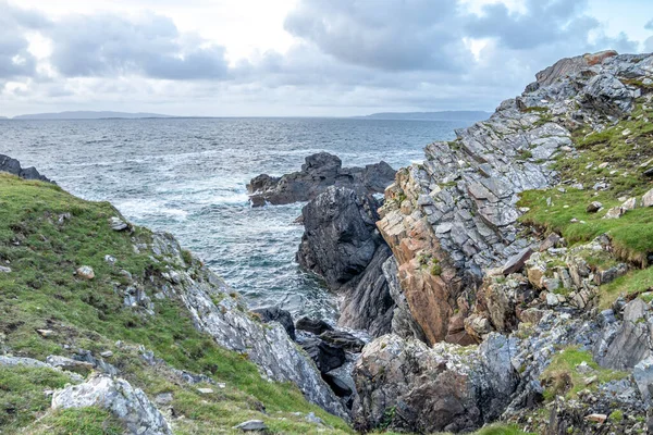 La costa di Dawros nella contea di Donegal - Irlanda. — Foto Stock