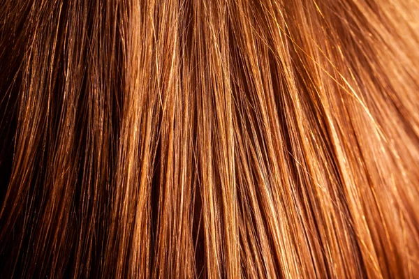 Close up de meninas cabelo longo — Fotografia de Stock