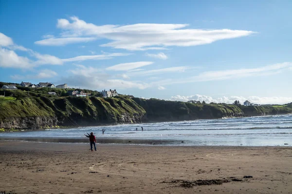 Stranden vid Rossnowlagh sommaren 2020 - Irland — Stockfoto