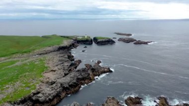 Glencolumbkille Donegal 'in inanılmaz kıyısı - İrlanda