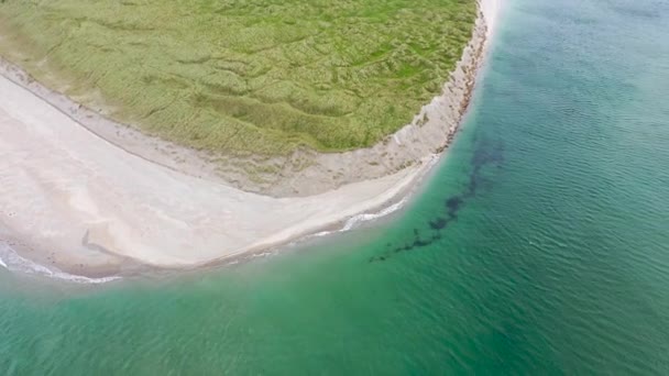 Dooey beach by Lettermacaward in County Donegal - Ireland — Stock video