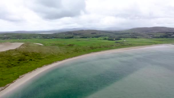 Gweebarra bay by Lettermacaward in County Donegal - Ιρλανδία — Αρχείο Βίντεο