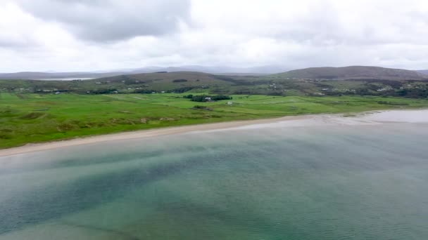 Gweebarra bay by Lettermacaward in County Donegal - Ιρλανδία — Αρχείο Βίντεο