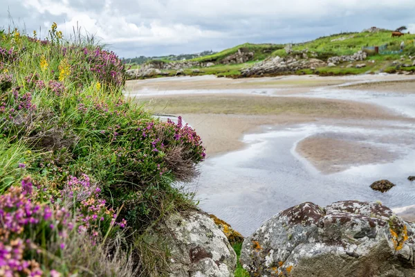 ドネガルのアルダラとポルツーノの間のシェスキンモア自然保護区のカーンビーチ-アイルランド — ストック写真