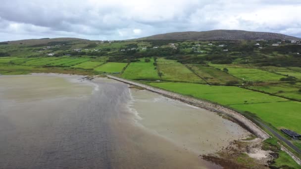 Baia di Gweebarra di Lettermacaward nella contea di Donegal - Irlanda — Video Stock