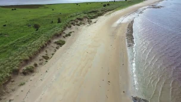 Bahía de Gweebarra por Lettermacaward en el Condado de Donegal - Irlanda — Vídeos de Stock
