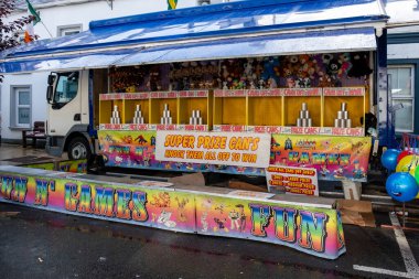 GLENTIES, COUNTY DONEGAL, IRELAND - 13 Eylül 2025: The Hasat Fuarı, Anayol 'da düzenlenen ücretsiz yıllık etkinliktir..