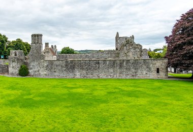 12. yüzyılda keşişler tarafından kurulan bir kilise manastırı olan Boyle Manastırı 'nın kalıntıları..