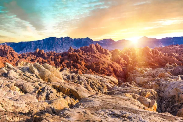 Brand Canyon i Valley of Fire State Park — Stockfoto