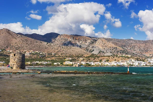 Старі млини Порос Елунді на Криті — стокове фото