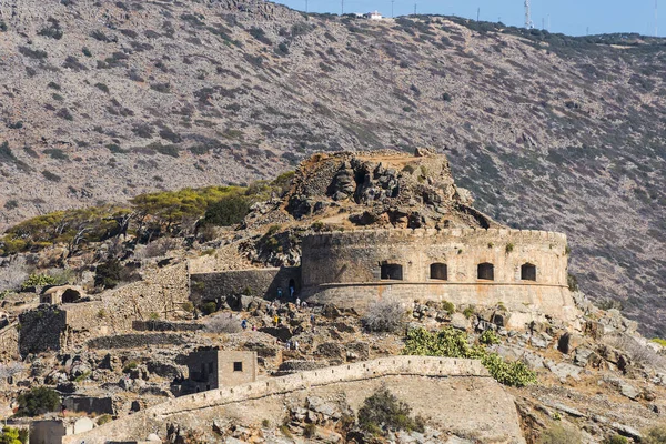 Θέα στην Σπιναλόγκα — Φωτογραφία Αρχείου