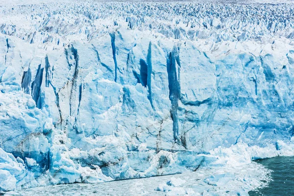 阿根廷佩里托莫雷诺冰川的详细资料 — 图库照片