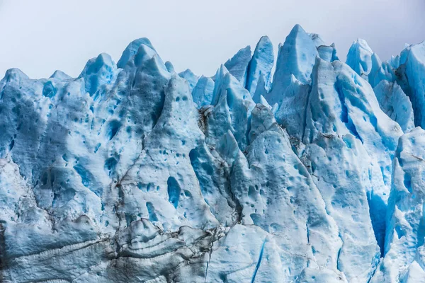 Detail des Gletschers perito moreno in Argentinien — Stockfoto