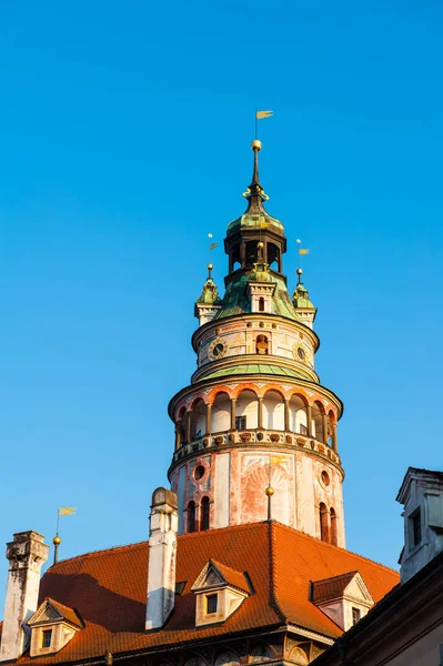 Krumlov-Turm — Stockfoto