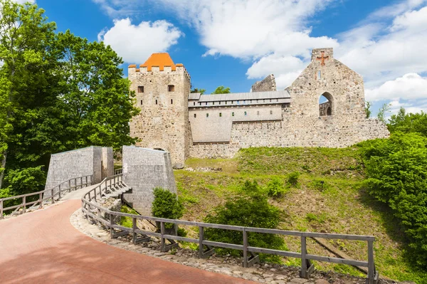 Sigulda kalesinde — Stok fotoğraf