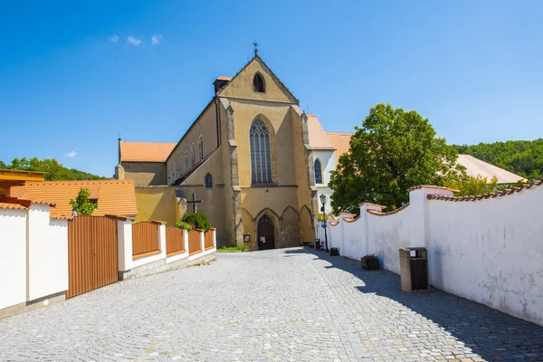 Monastère Chrétien Historique Zlata Koruna Couronne Établi Par Roi Premysl — Photo