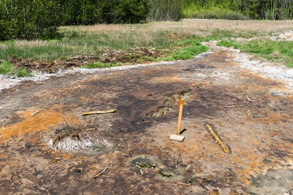 Soos Est Une Zone Conservation Post Volcanique Dans Nord République — Photo