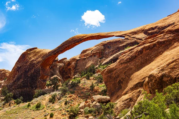 Landskapsbåge Arches Nationalpark Utah Förenta Staterna — Stockfoto