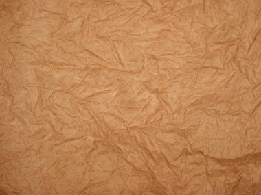 Ezilmiş kahverengi kağıt kapatın