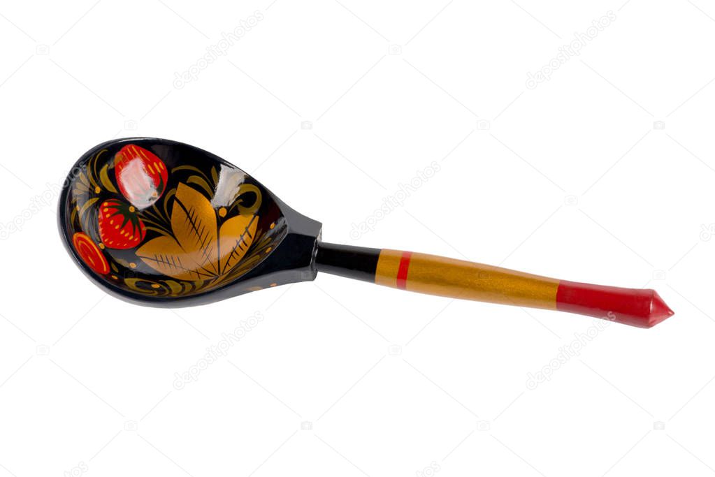 Russian national wooden spoon