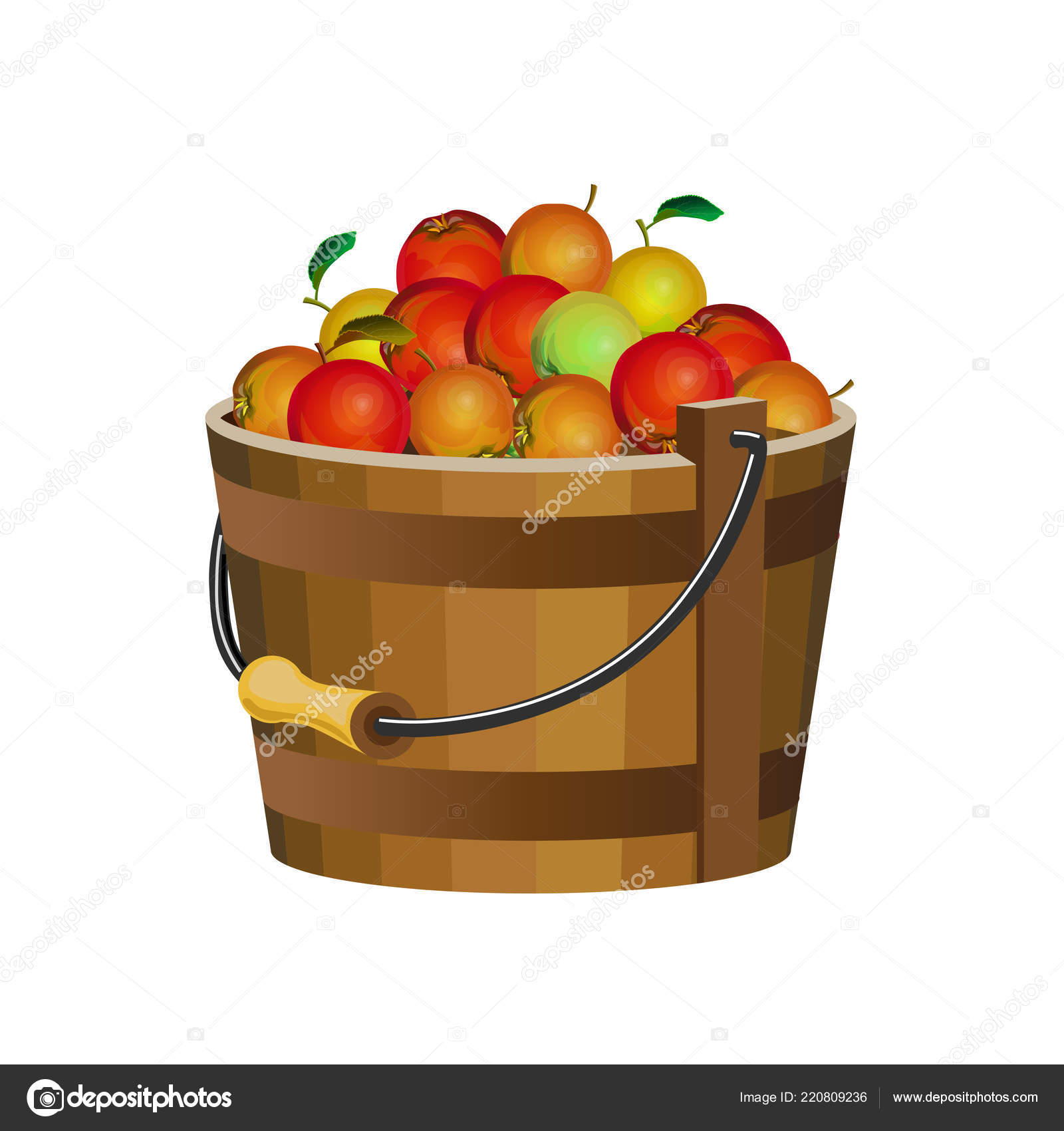 20 Bushel of apples Vector Images | Depositphotos