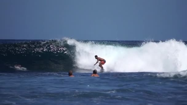 Bali Indonesien Maj 2019 Stage Wsl 2019 World Surf Championship – Stock-video
