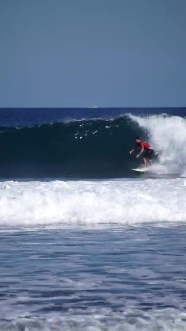 Bali Indonésia Maio 2019 Fase Campeonato Mundial Surf Wsl 2019 — Vídeo de Stock