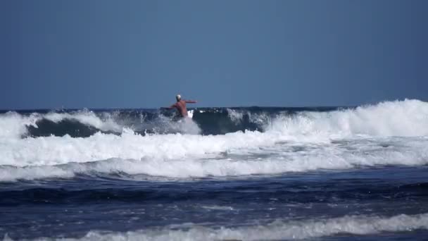 Bali Indonésia Maio 2019 Fase Campeonato Mundial Surf Wsl 2019 — Vídeo de Stock