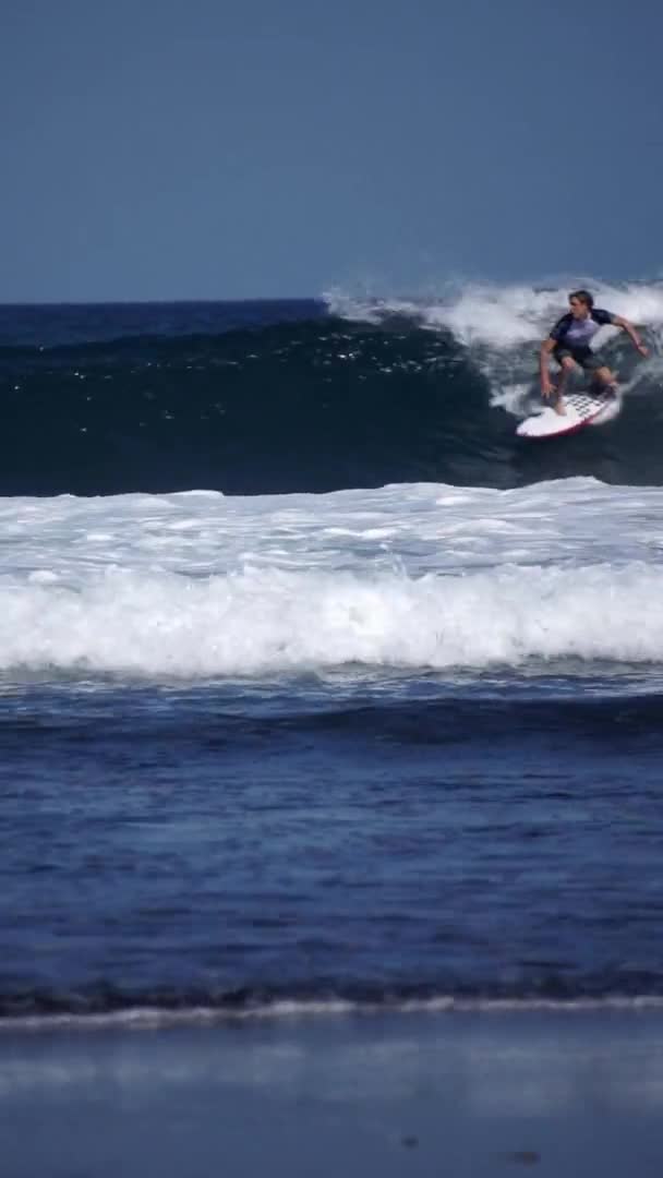 Bali Indonésia Maio 2019 Fase Campeonato Mundial Surf Wsl 2019 — Vídeo de Stock