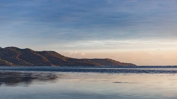 Bellissimo Panoramico Paesaggio Marino Bali Indonesia — Foto Stock