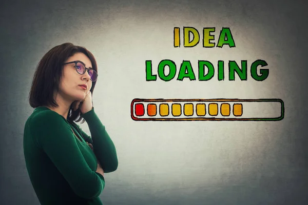 Waiting for idea loading — Stock Photo, Image