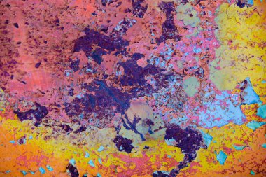 Vintage paslı yüzey