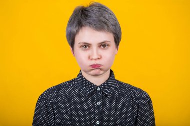 Onun lopları rahatsız kadın