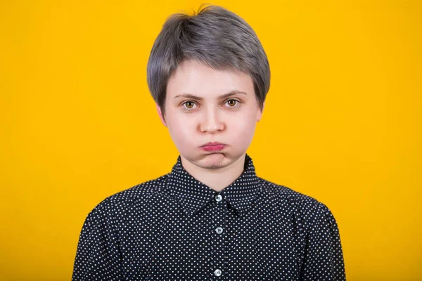 Onun lopları rahatsız kadın