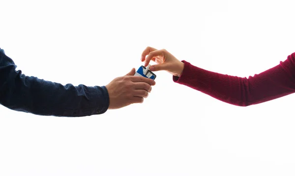 Viciado em cigarros — Fotografia de Stock