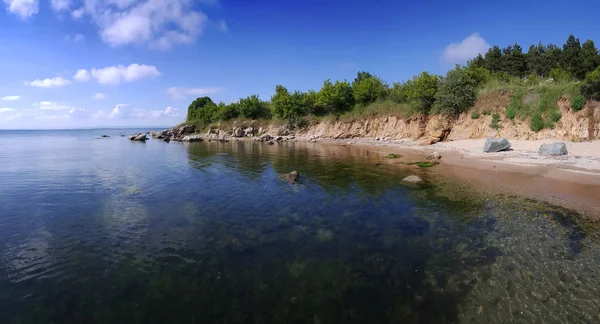 Küste Der Dorfchernomorez Bulgarien — Stockfoto