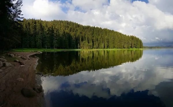 Dam Shiroka Poliana Rodopi Hegyen Bulgária — Stock Fotó