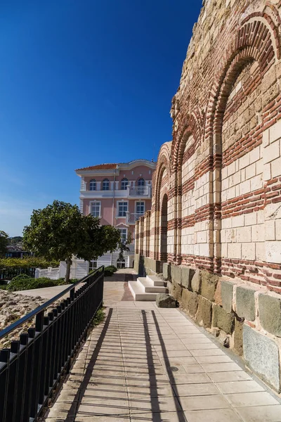 Old church cultural heritage in the old town of Nessebar, Bulgaria