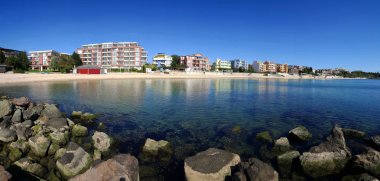 Panoramik deniz resort Ravda için Bulgar Karadeniz kıyısında