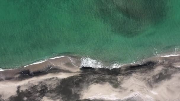 Вид Повітря Пляж — стокове відео